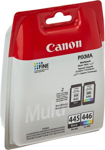 Canon ink cartridges 445-446 Multipack black +color ORIGINAL