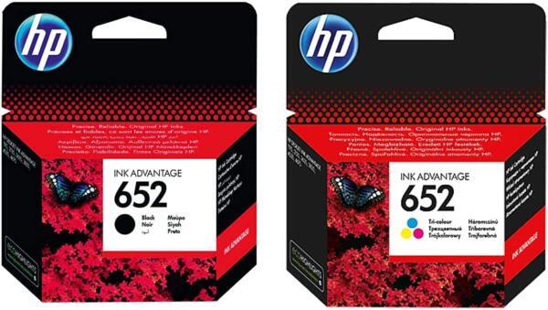 HP 652 Ink Cartridge Black+Color