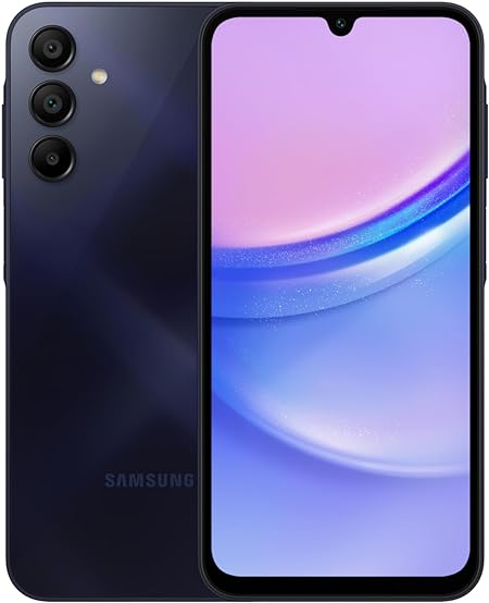 Samsung Galaxy A15 Dual SIM 8GB Ram+256GB ROM (6.5 Inches) (4G LTE) - Black