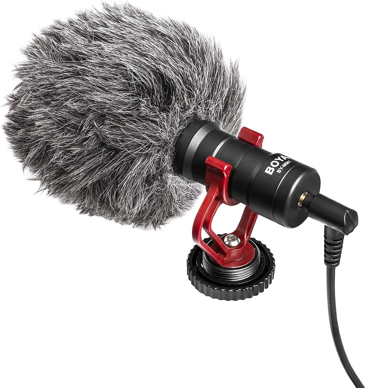BOYA by-MM1 Microphone Video Camera Microphone for iPhone iPad DSLR Video Recording Vlog Podcast Streaming