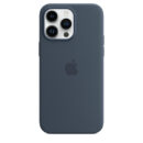 iPhone 14 Pro Max Silicone Case - Storm Blue