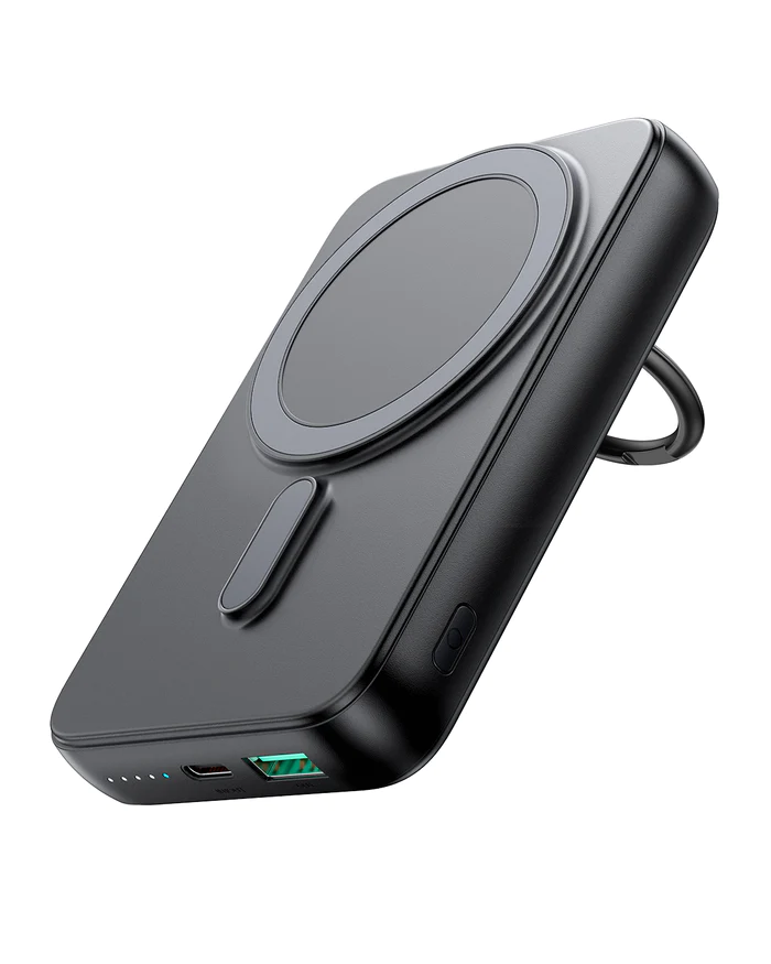 Power Bank with Ring Holder Magnetic Wireless JR-W050 20W 10000mAh
