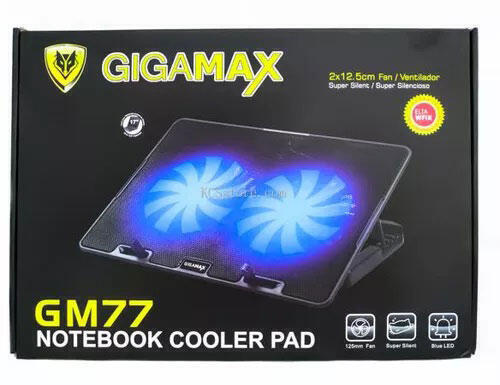 COOLER GIGAMAX GM77  2 FAN