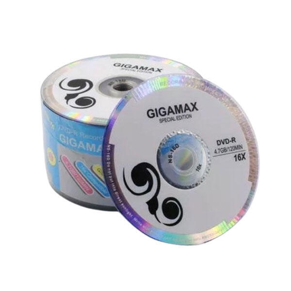 GIGAMAX Recordable DVD (Pack of 10 DVDs)