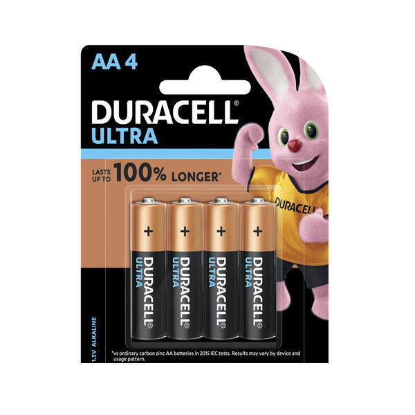 Duracell 4 AA Batteries