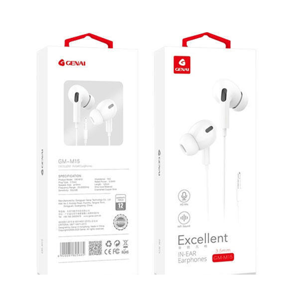 Genai M 15 Hand free Earphones