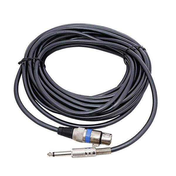 Microphone Cable, XLR and Jack, 10 Meter