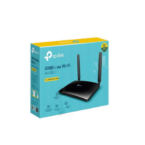 ROUTER TP-LINK 4G TL-MR6400 4PORT 2ANTENNA 300MBPS SIM CARD