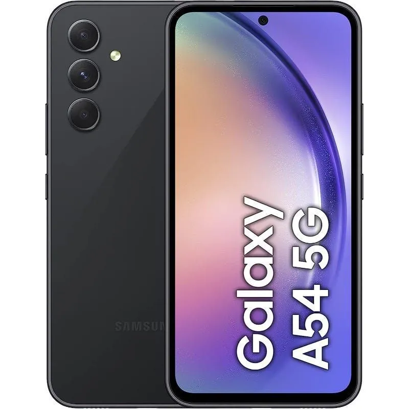 Samsung Galaxy A54 - Dual SIM Mobile Phone Android, 8GB RAM, 128GB, 5G, BLACK