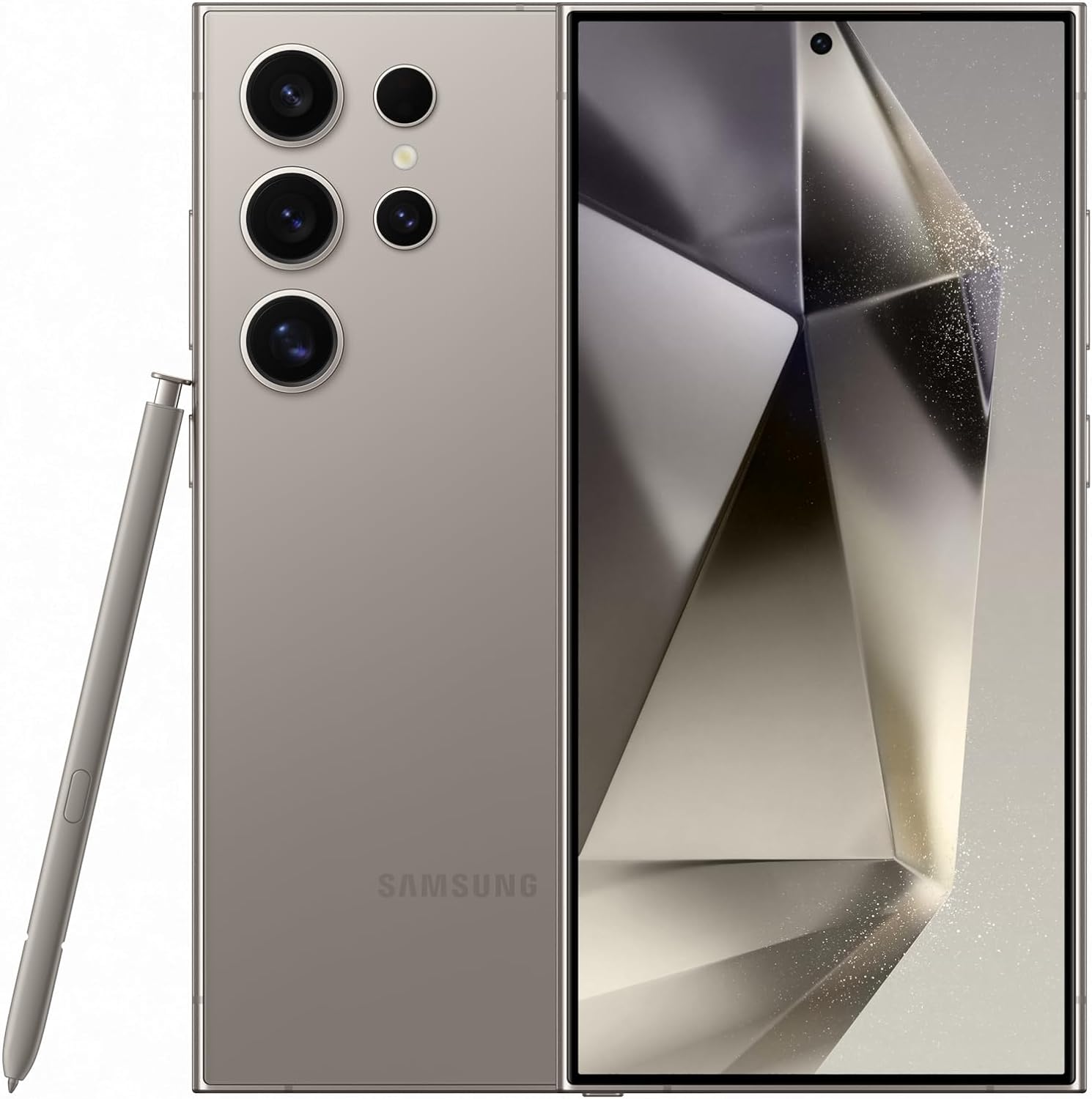 SAMSUNG Galaxy S24 Ultra, AI Android Smartphone, 512GB Storage, 12GB RAM, 200MP Camera, S Pen, Long Battery Life, Titanium Gray - 1 year Local Warranty