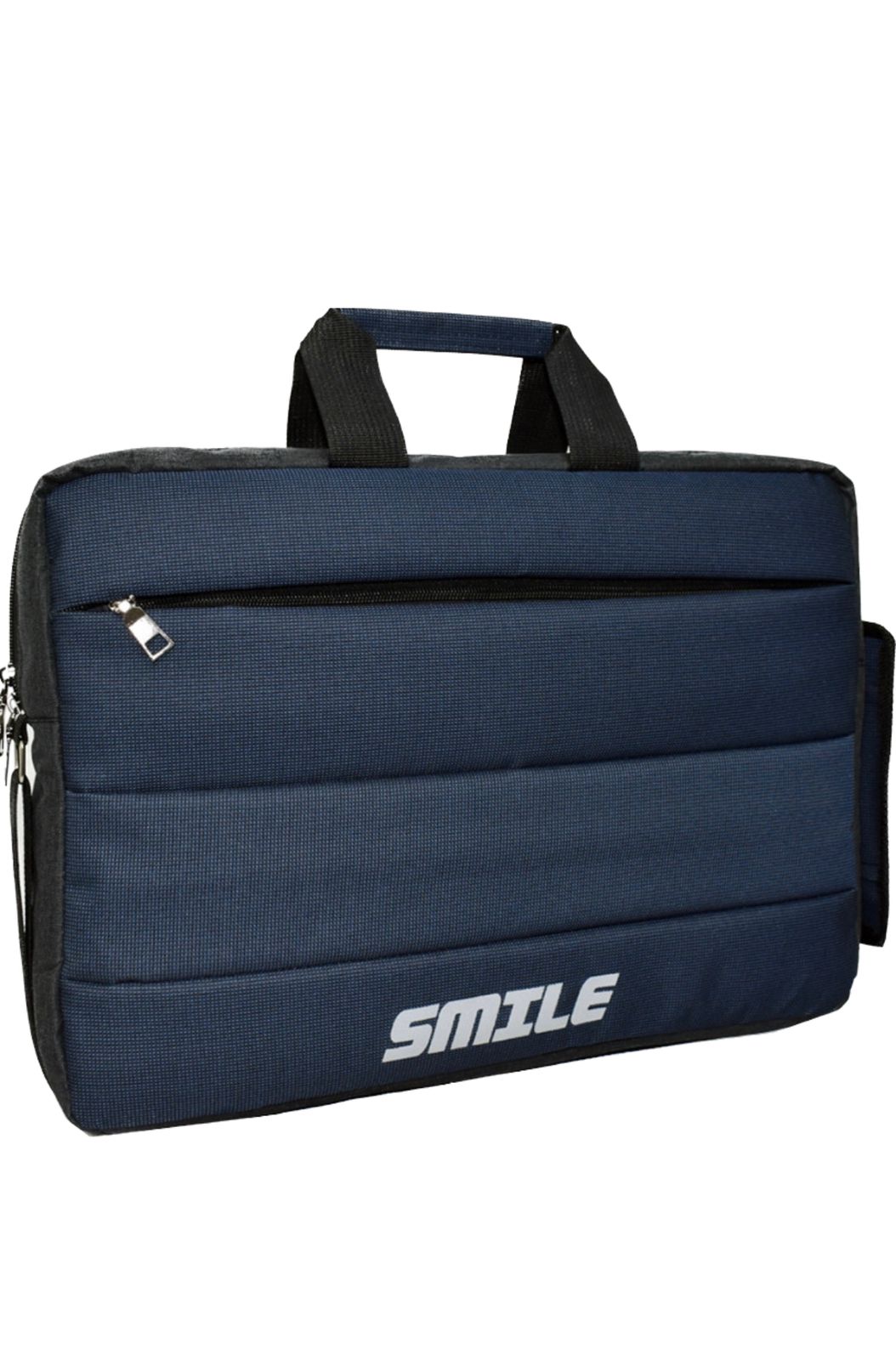 Smile Laptop bag Cross Shoulder Blue