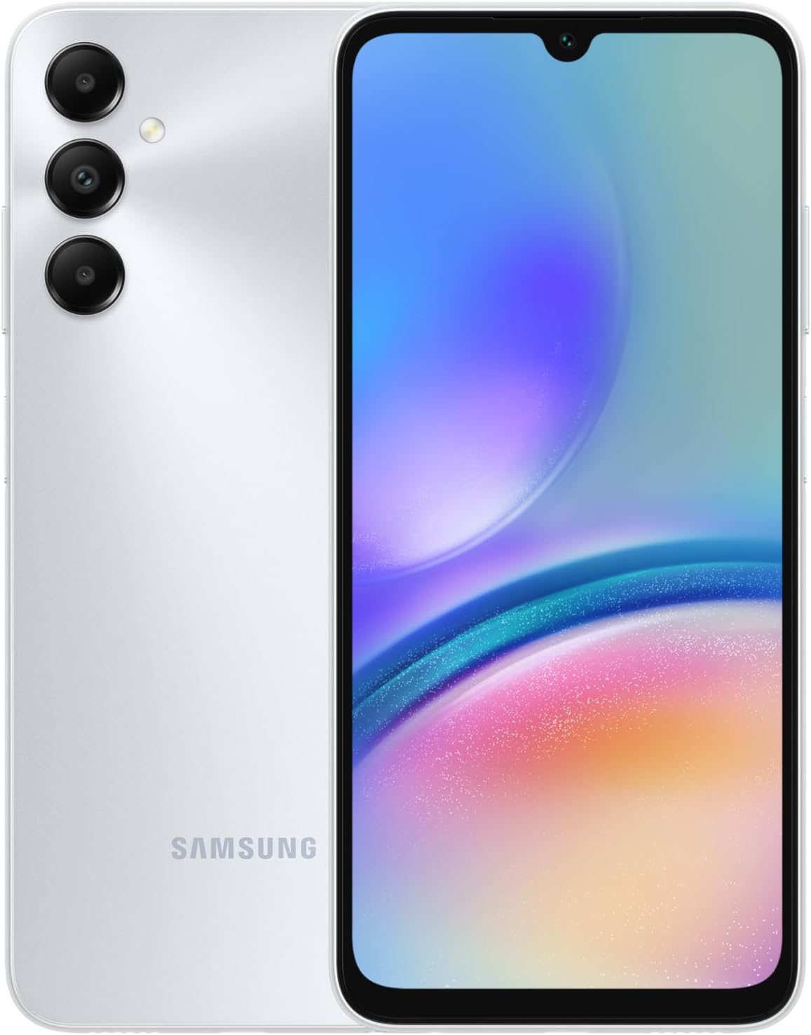 Samsung Galaxy A05s, Android Smartphone, Dual SIM Mobile Phone, LTE, 6GB RAM, 128GB Storage, Silver