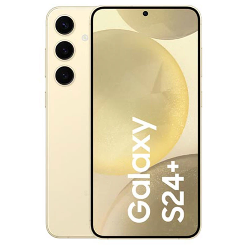 SAMSUNG Galaxy S24+, AI Android Smartphone, 256GB Storage, 12GB RAM, 50MP Camera, Long Battery Life, Amber Yellow