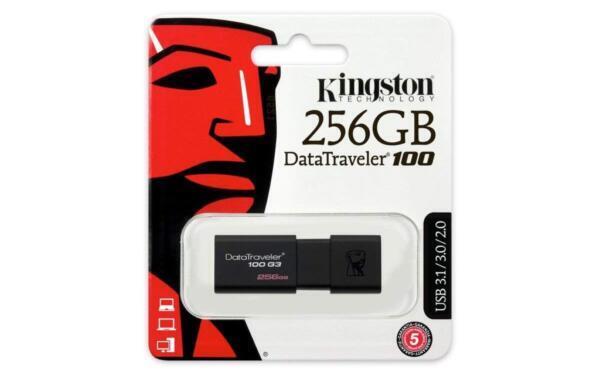 Kingston DataTraveler 256 GB USB 3.0 Flash Drive