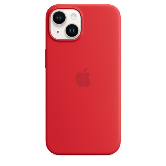iPhone 14 Silicone Case  - (PRODUCT)RED