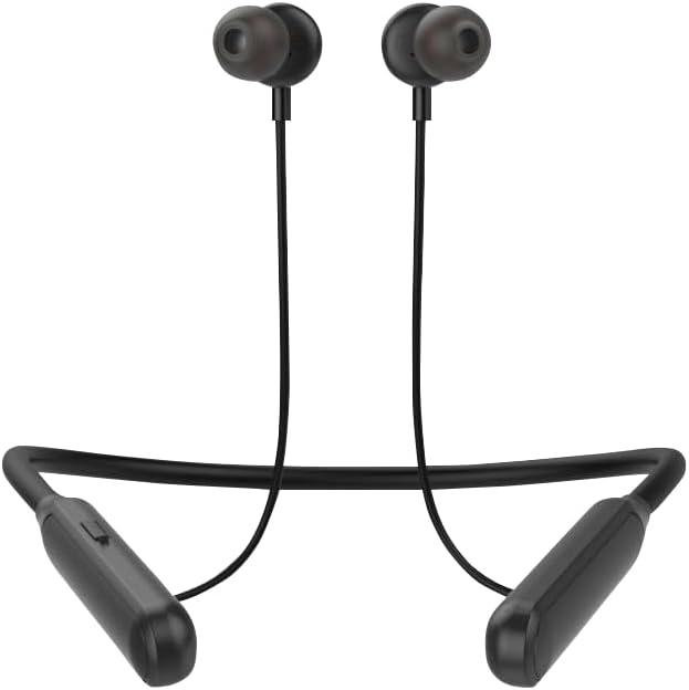 Wireless Bluetooth Earbud.-MAJENTIK FreeCollar3-Black