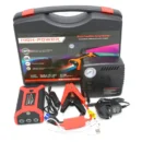 Car Emergency  Power Jump Starter, 99800mAh Power Bank, Car Emergency ,Compatible with Passenger Car, Red/Black, Lithium Ion Battery, 12V, Multi-Use Car Battery Charger